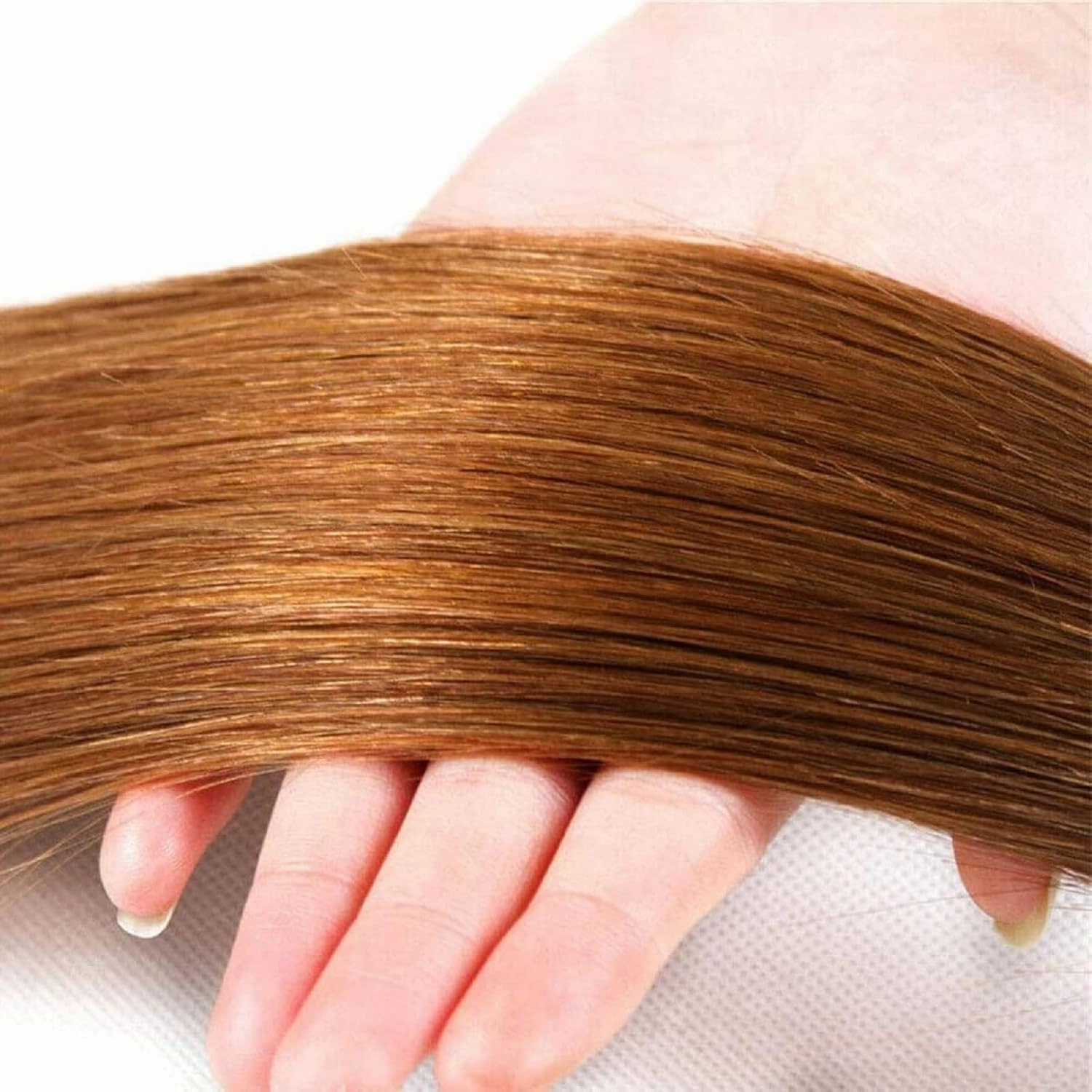 10 12 14 Inch Human Hair 3 Bundles Straight 2 Tone Black and Brown 100% Virgin Human Hair Brazilian Weave Remy Hair for Black Women(T1B/30#)