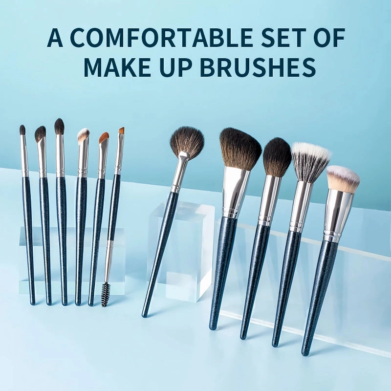 11-Piece Premium Makeup Brush Set