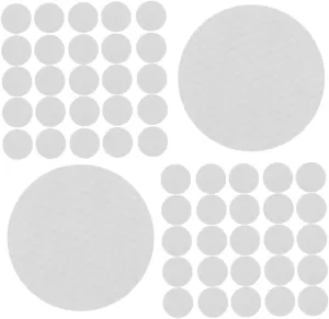 1200pcs Thickened Pearl Texture Cotton Pads for Face Versatile Makeup Remover Rounds for Sensitive Skin for Toner Application and Daily Skincare Routines