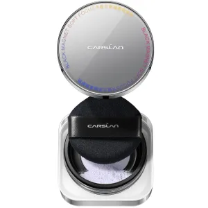 2.0 Black Magnet Soft Focus Make Up Powder, Waterproof Loose Setting Powder, 24H Longlasting, Oil Control, Talc-Free Face Powder, 03 Light Purple For Sensitive Skin, 0.28Oz
