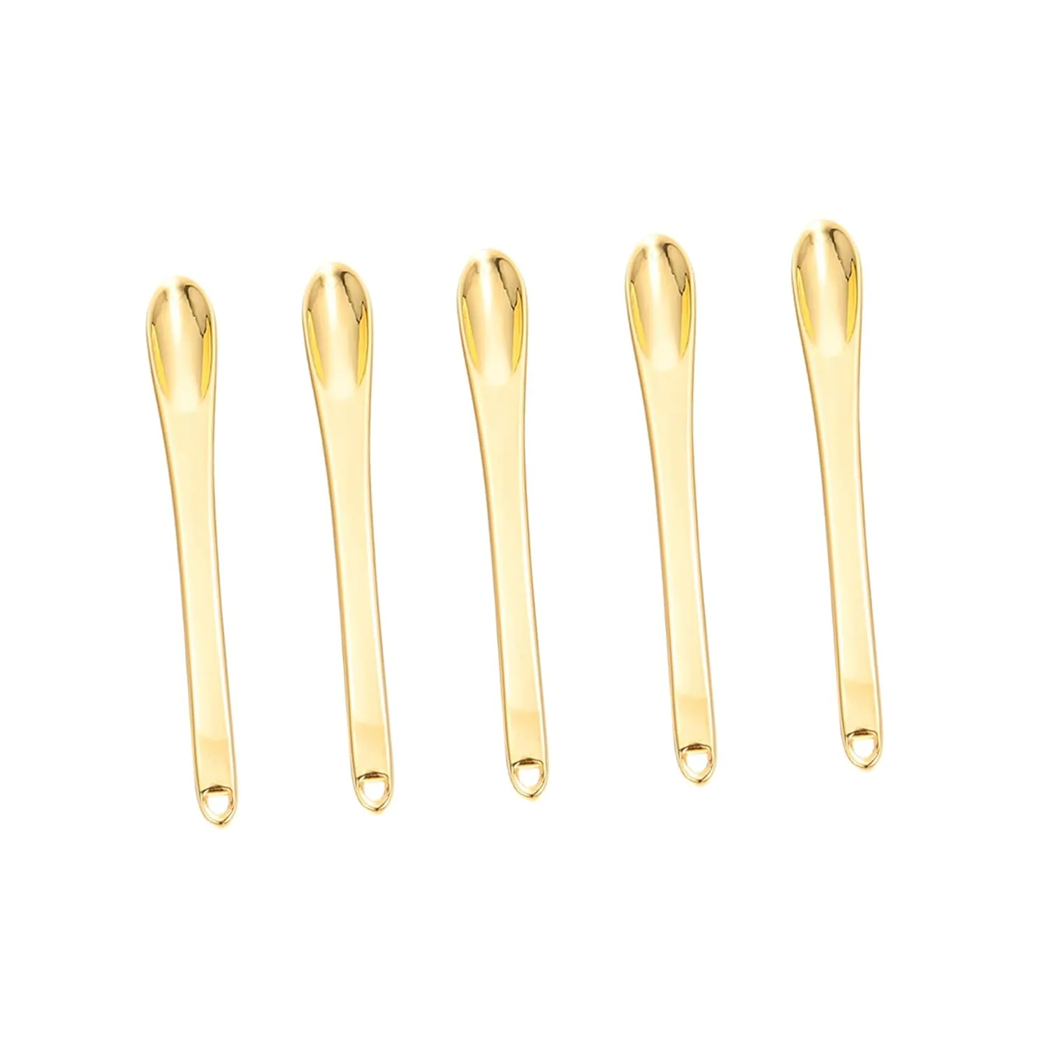 25pcs Mini Face Cream Spoons Multi-purpose Skincare Spatulas for Lotion Cream and Facial Masks Portable for Mixing and Application