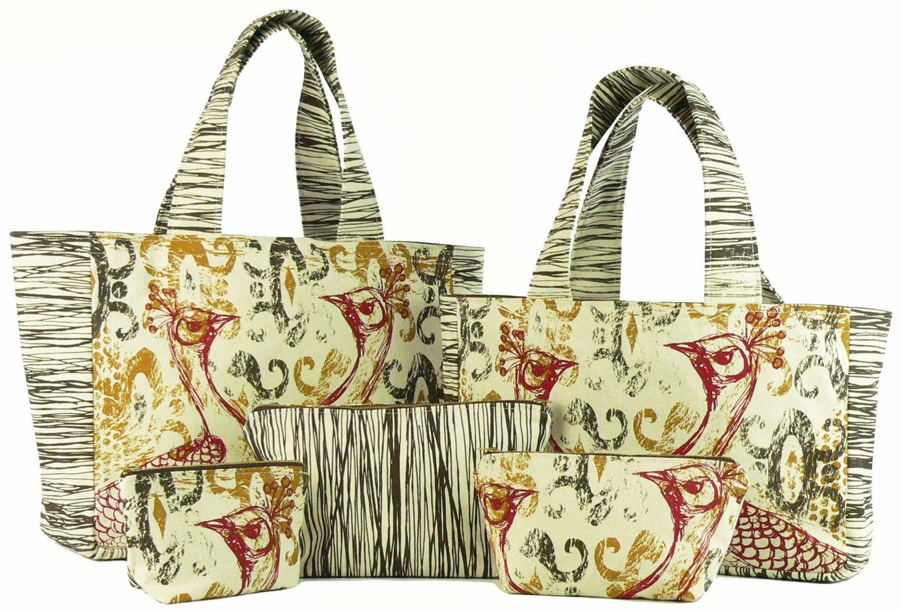 "Enchanted" Fat Bottom Bag- Medium