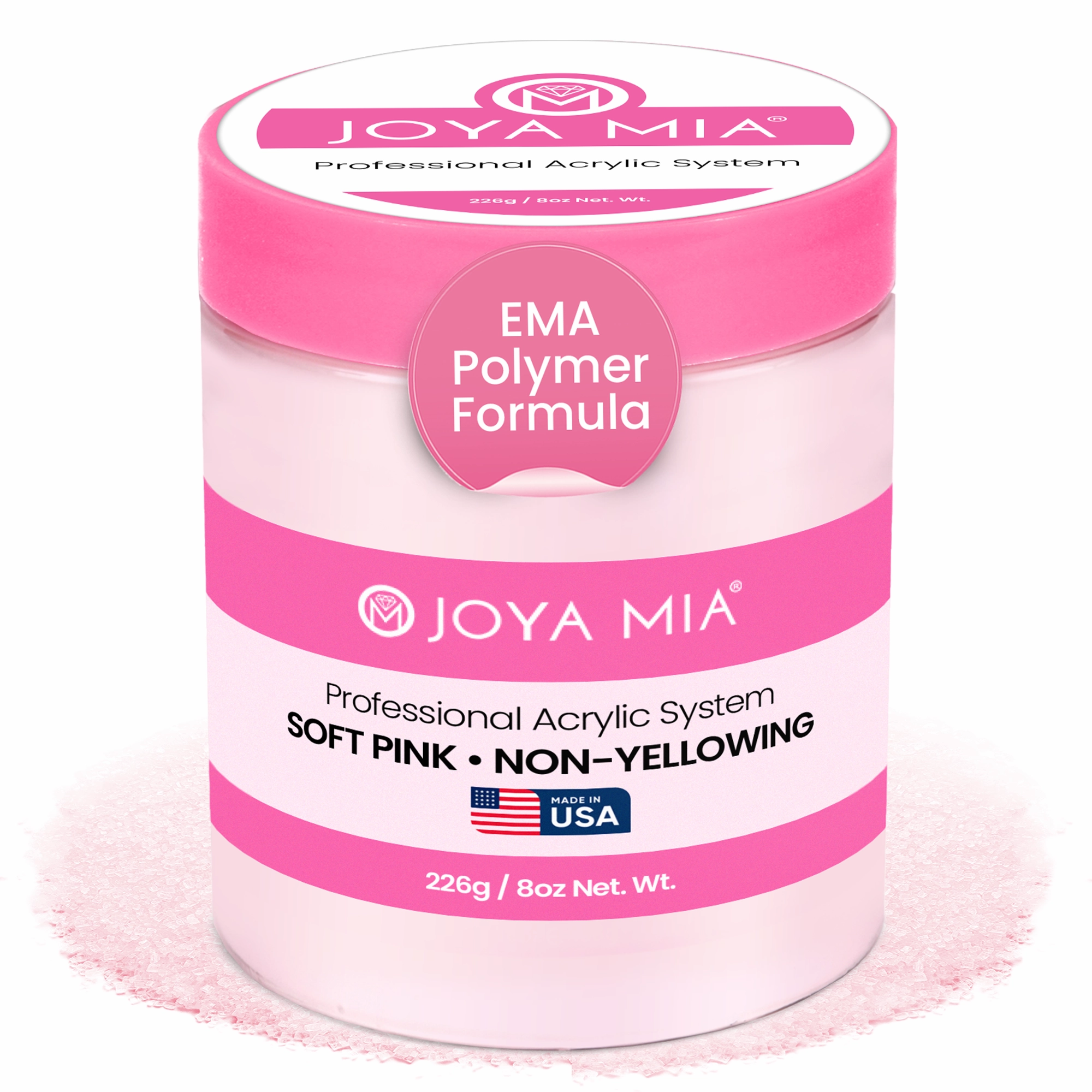 Acrylic Powder - Soft Pink - 1oz - 32oz