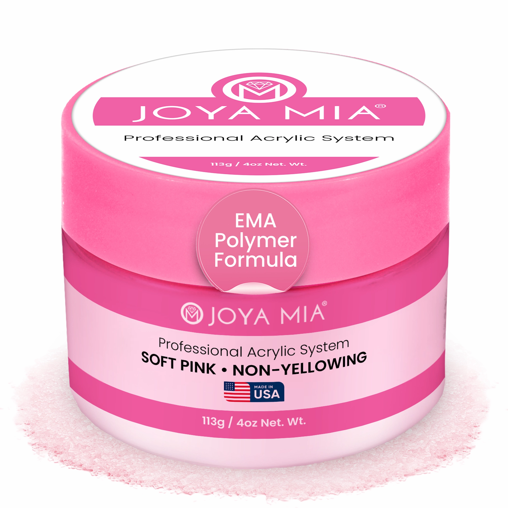 Acrylic Powder - Soft Pink - 1oz - 32oz