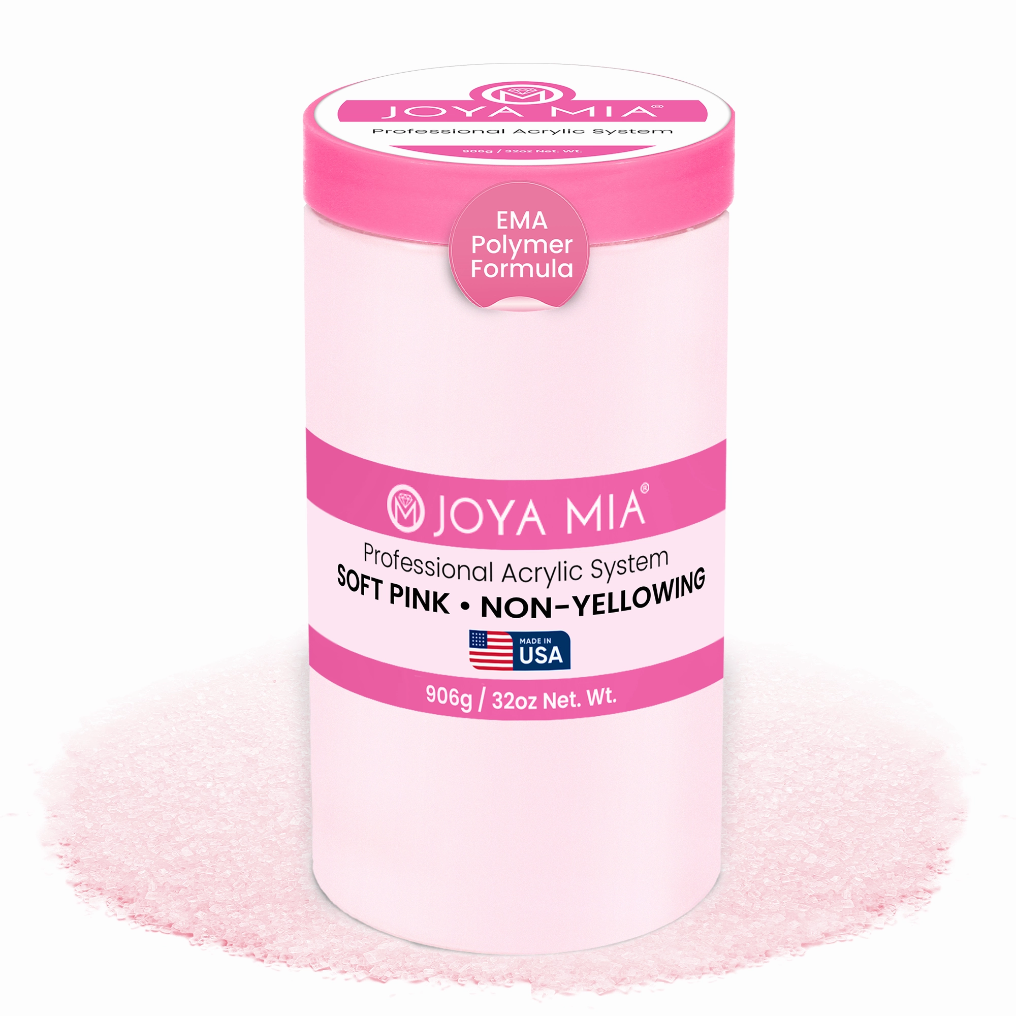 Acrylic Powder - Soft Pink - 1oz - 32oz
