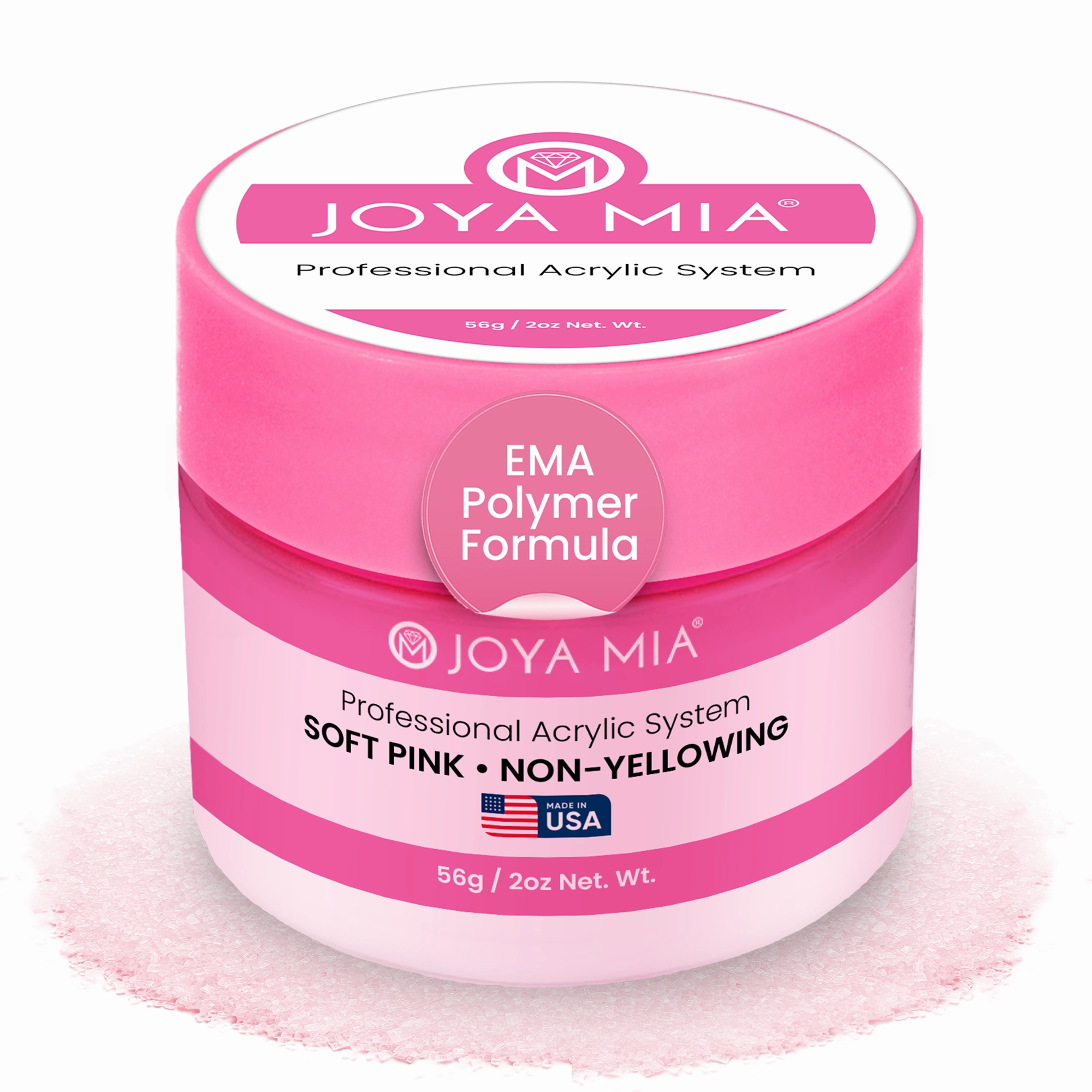 Acrylic Powder - Soft Pink - 1oz - 32oz