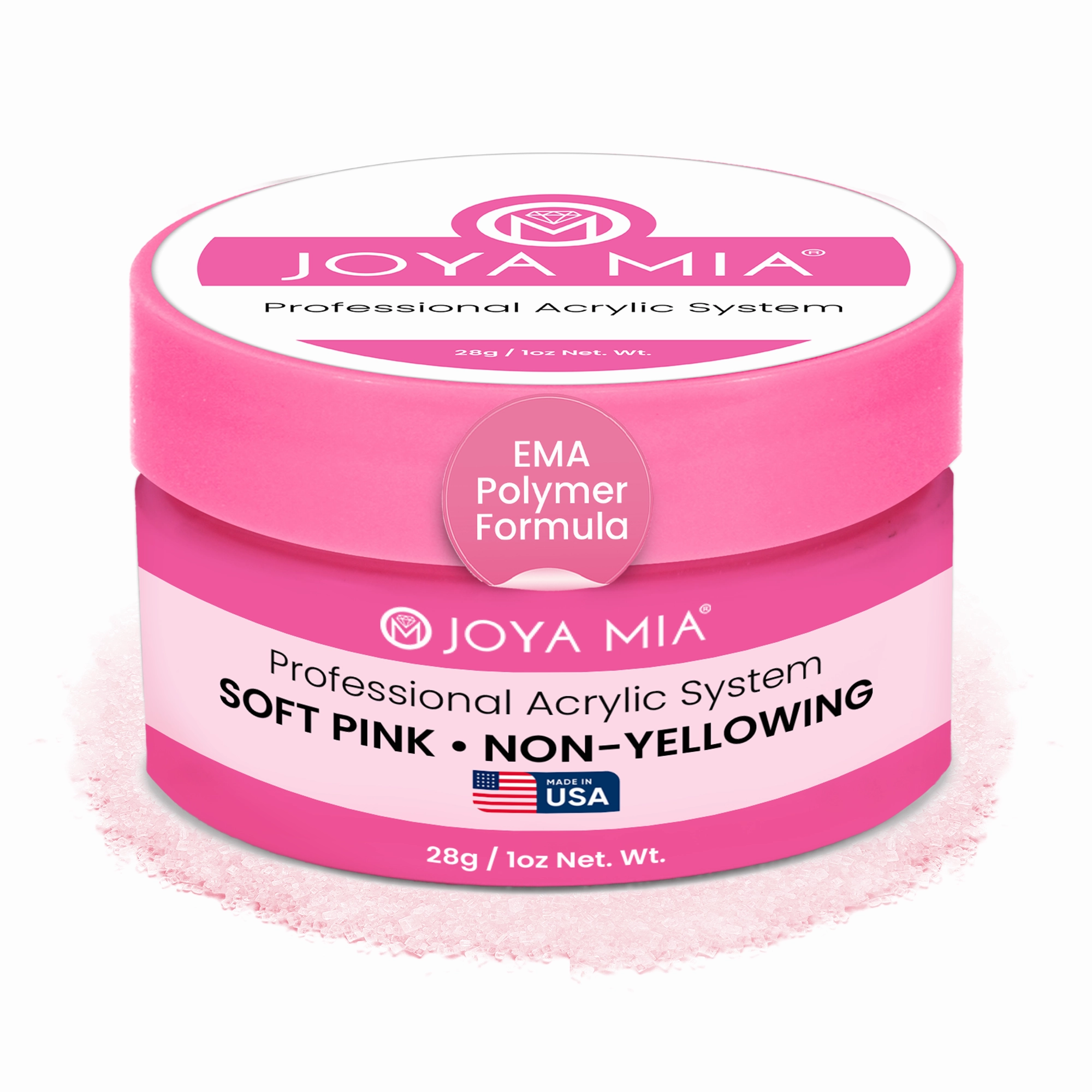 Acrylic Powder - Soft Pink - 1oz - 32oz