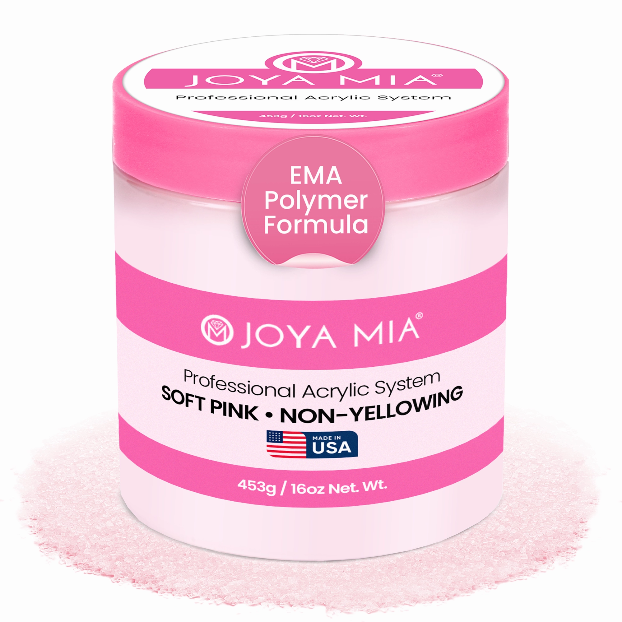 Acrylic Powder - Soft Pink - 1oz - 32oz