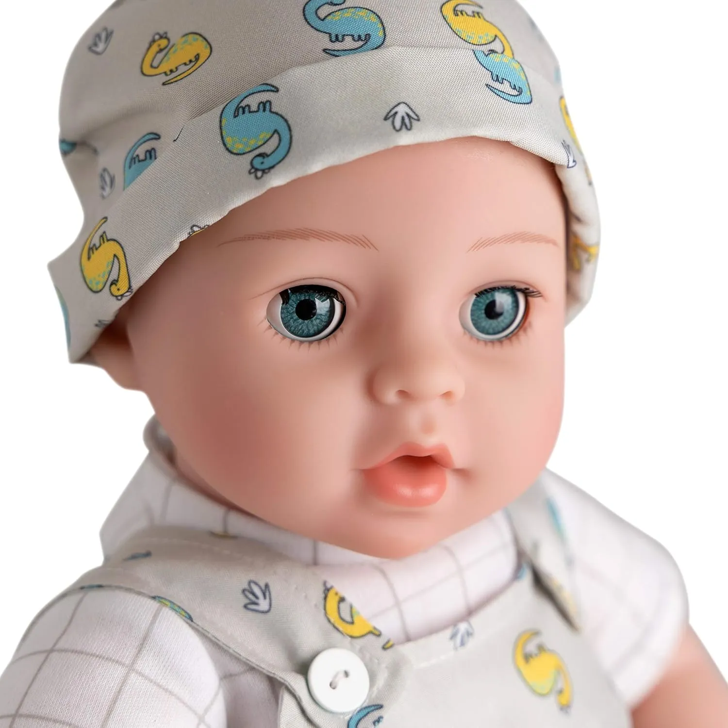 ADORA Wrapped in Love Babies, 6-Piece Set Baby Doll with Voice Recorder Feature, Includes, Removable Outfit, Headband, Romper, Pacifier and Diaper, Birthday Gift for Ages 3  - Dearest