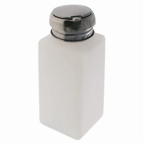 Aicosineg Pack of 3 Push Down Empty Lockable Pump Dispenser Bottle for Nail Polish and Makeup Remover,Laboratory, Dentist, Salon Hospital Use 250ml(8.45oz)