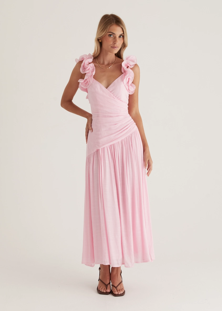 Allara Maxi Dress - Blush