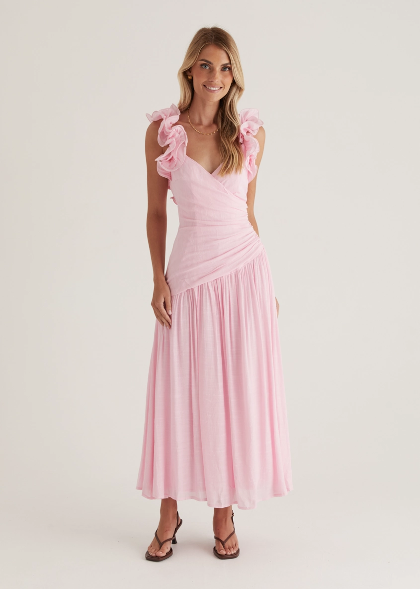 Allara Maxi Dress - Blush