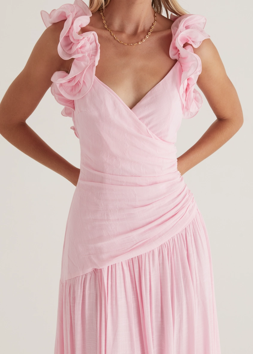 Allara Maxi Dress - Blush