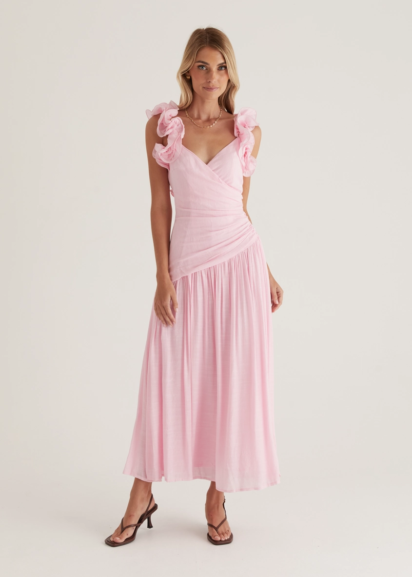 Allara Maxi Dress - Blush