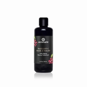 AnnMarie Radiant-C Mask & Polish – Vitamin C Face Exfoliator & Brightening Mask for Glowing Skin, Hibiscus, Acerola Cherry, Kakadu Plum & Bamboo – 100ml – Anti-Aging & Skin Renewal
