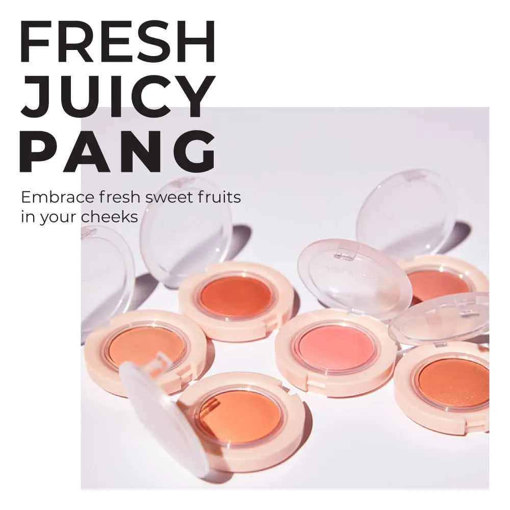 A'PIEU Juicy-Pang Jelly Blusher [BE02] (0.17 oz) - Soft Touch Cheek Color with Creamy Powdery Texture for Natural Dewy-Finish, No Fall-Out.
