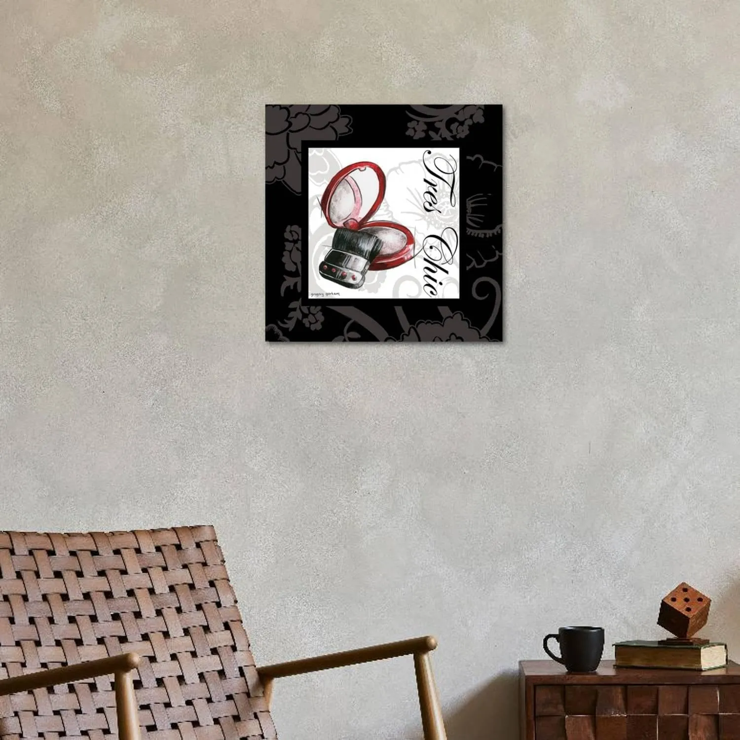 ART.COM Wall Art Print Makeup Bag II by Gregory Gorham, 24" x 24"