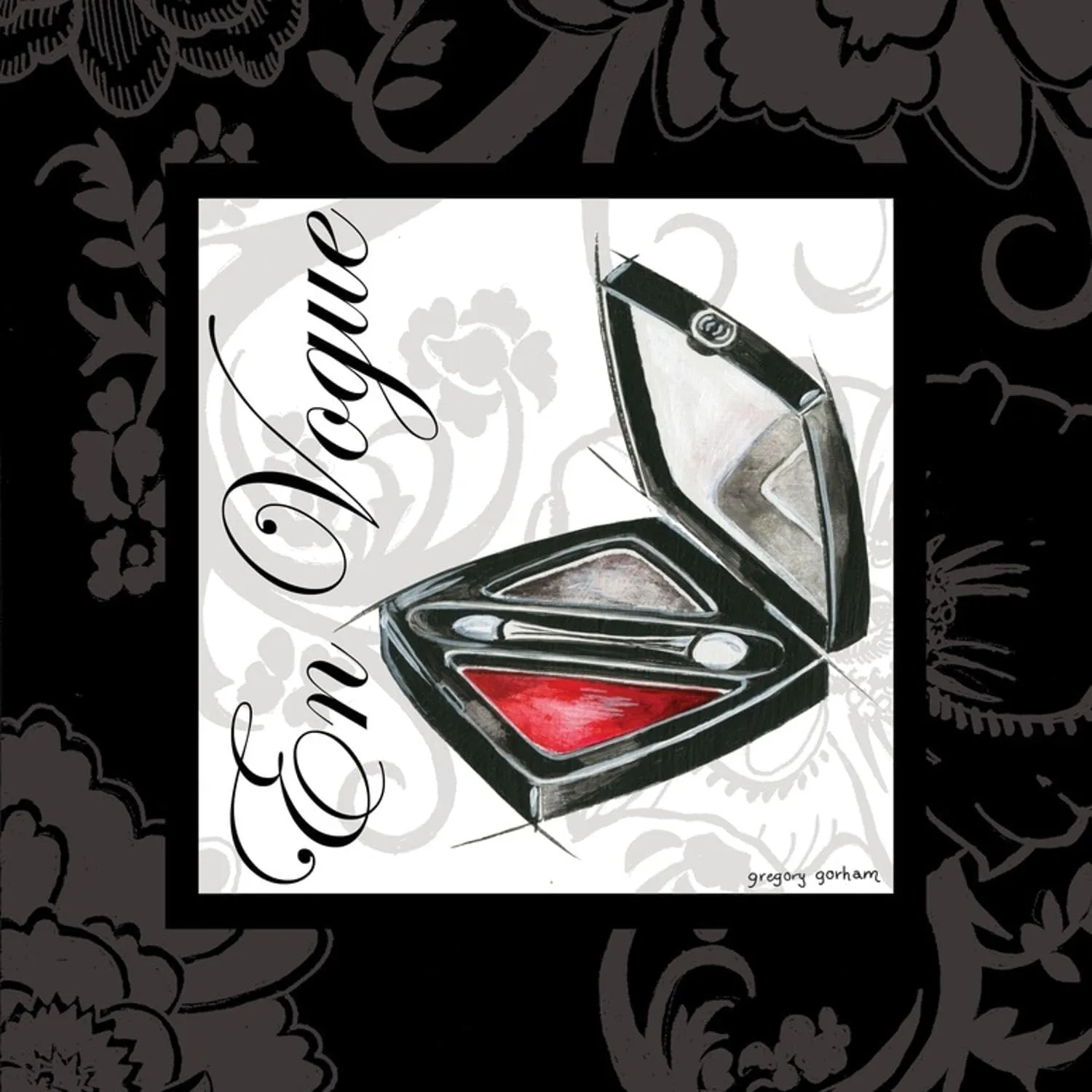ART.COM Wall Art Print Makeup Bag III by Gregory Gorham, 24" x 24"