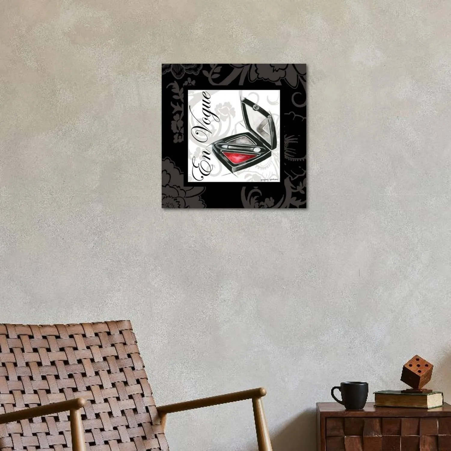 ART.COM Wall Art Print Makeup Bag III by Gregory Gorham, 24" x 24"