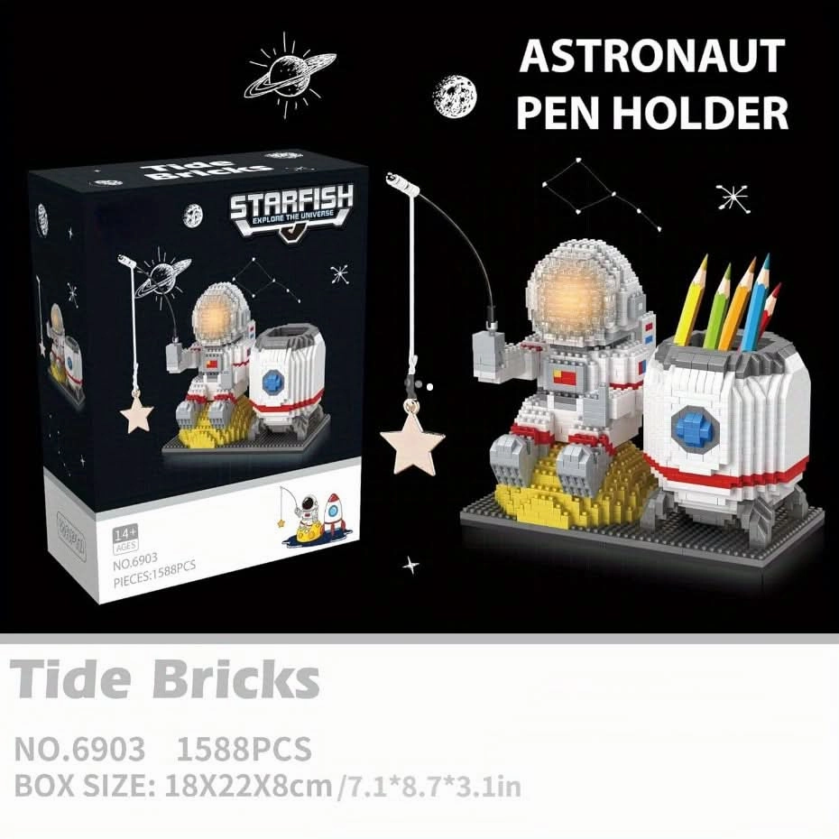 Astronaut Desk Organizer