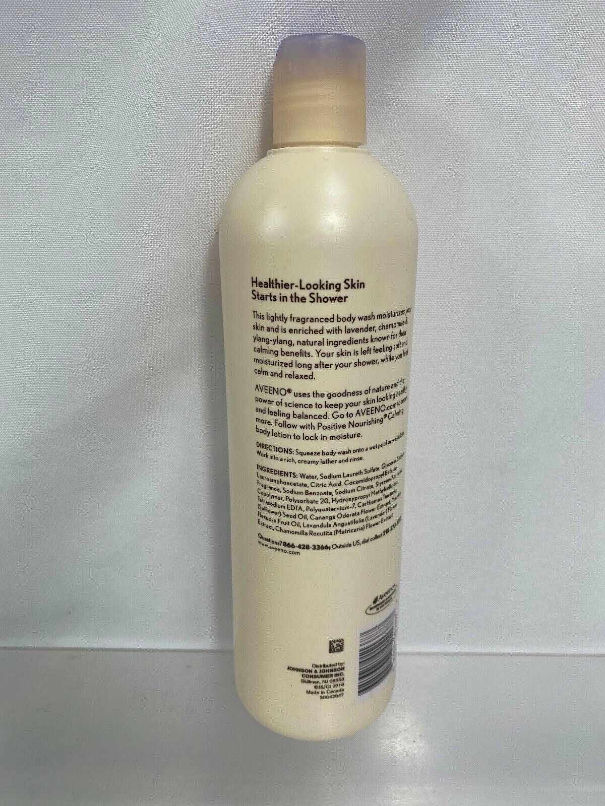Aveeno Calming Body Wash positively Nourishing Lavender Camomile 16oz