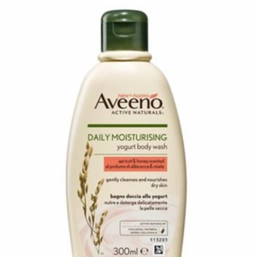 Aveeno Yogurt Bodywash Apricot & Honey