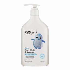 Baby Body Wash & Shampoo - Fragrance Free