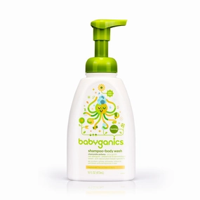 Babyganics Shampoo Bodywash Chamomile Verbena 473ml