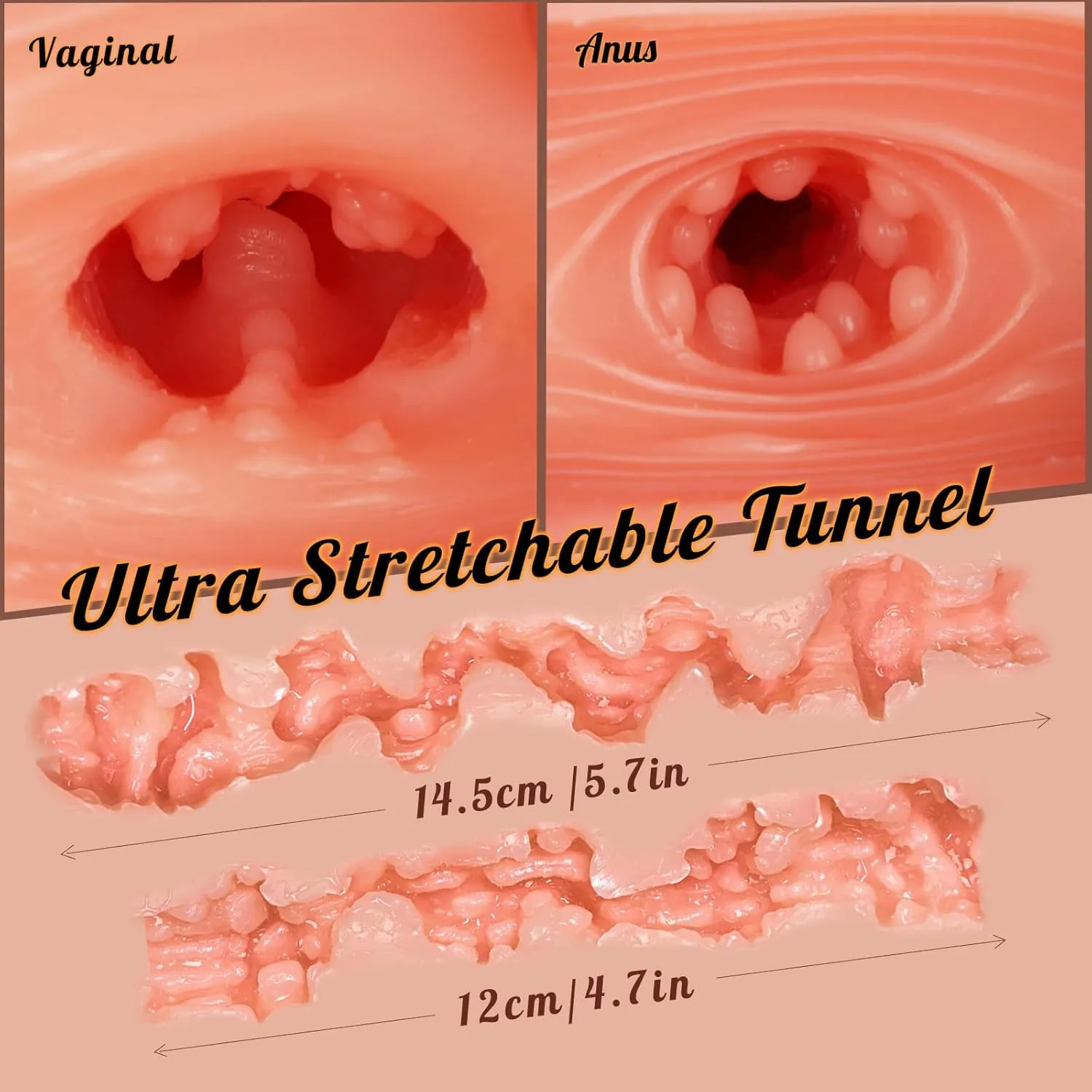 baiwatt 18.2LB Sex Dolls Male Masturbator - Sex Toys for Men Sex Doll Torso with Big Breasts & Butt Male Sex Toy Pocket Pussy for Men Tight Vaginal Anal Texture Male Stroker, Adult Sex Toys & Games