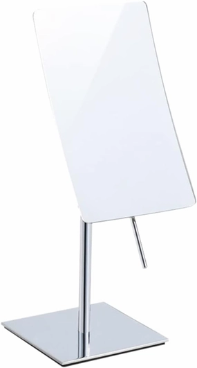 balacoo Mirrors Desktop Mirror Bathroom Mirror Makeup Mirror for Bedroom Magnifying Mirror Metal Rotating Mirror, Medium