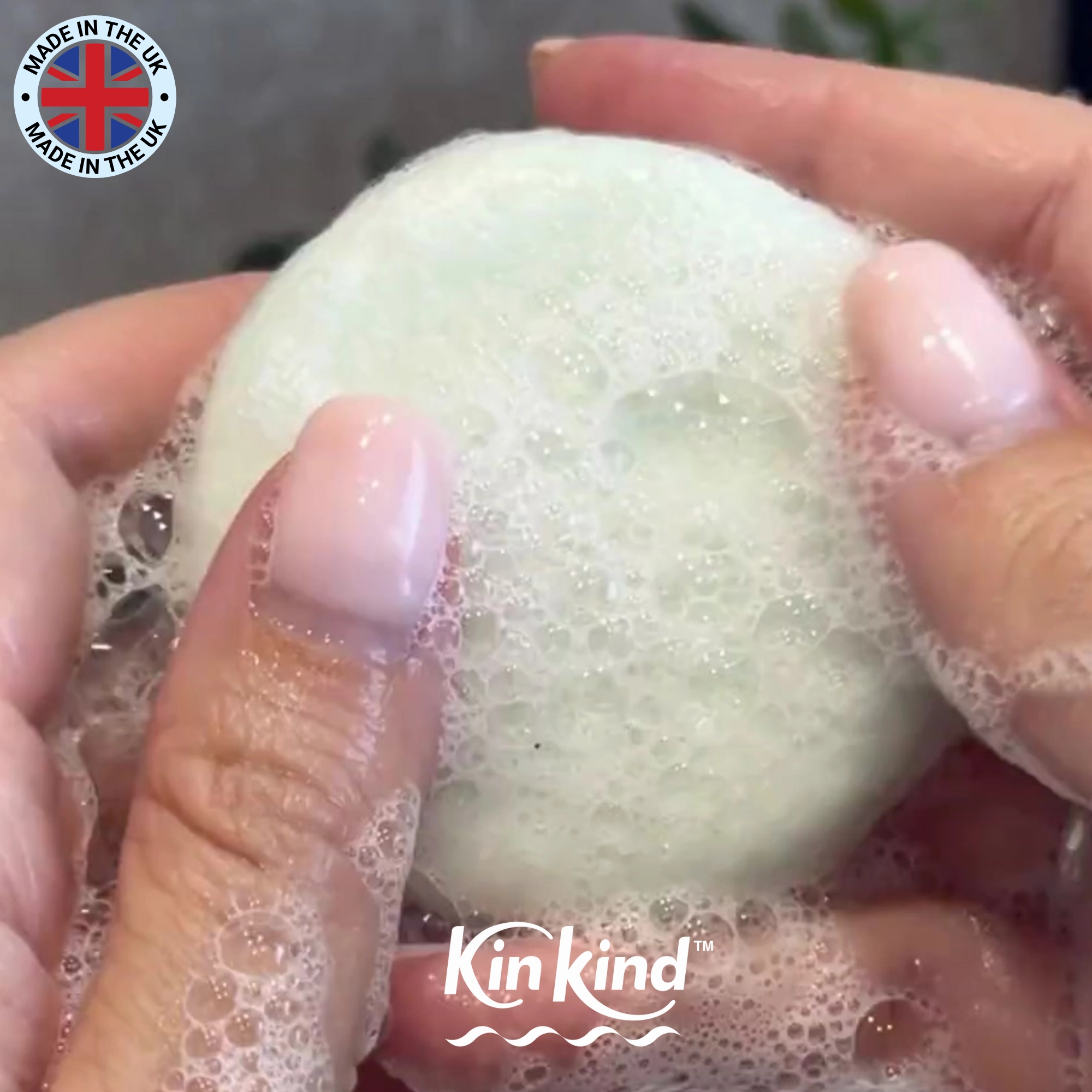 Be KIND! Fragrance Free 2in1 Shampoo & BodyWash bar. For Sensitive Skin. Saves 2 plastic bottles!
