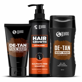 Beardo Bath and Body Combo for Men (De-Tan)