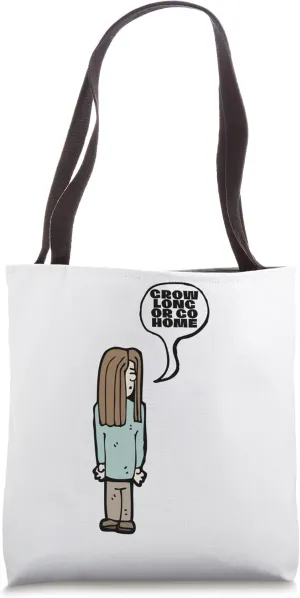 Beautician Aesthetician Hair Length Joke - Funny Hair Check Tote Bag