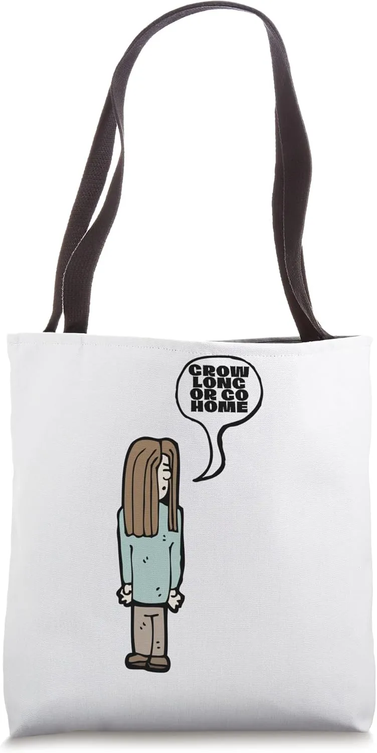 Beautician Aesthetician Hair Length Joke - Funny Hair Check Tote Bag