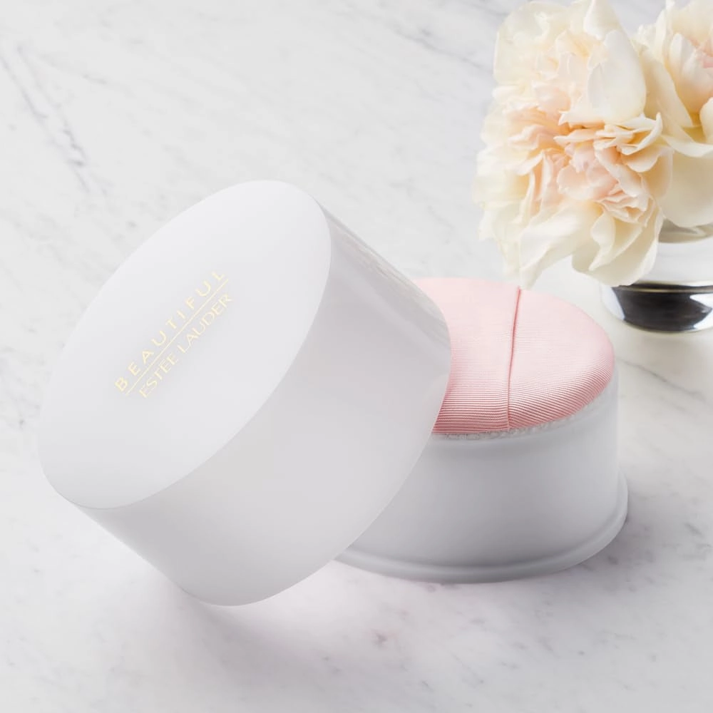 Beautiful Perfumed Body Powder with Notes of Rose, Lily, Tuberose & Orange Flower, 3.53 Ounce