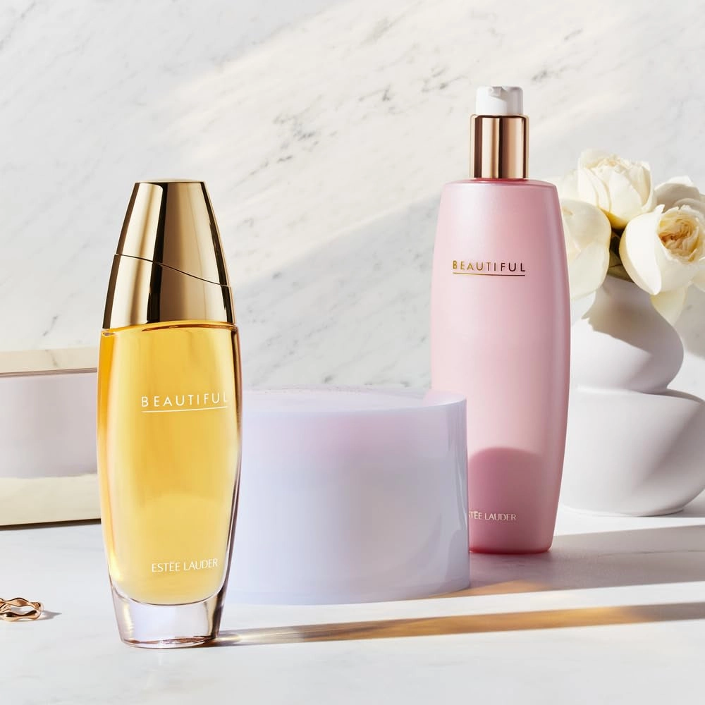 Beautiful Perfumed Body Powder with Notes of Rose, Lily, Tuberose & Orange Flower, 3.53 Ounce