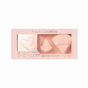 Beauty Creations - Bye Filter Setting Powder   Puff Set