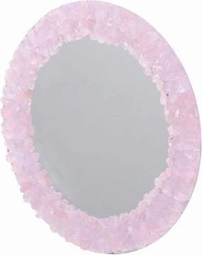 BESTOYARD Crystal Stone Decorative Makeup Mirror Unique Portable Vanity Mirror for Home and Travel for Birthdays and Holidays Elegant Design Vibrant Colors