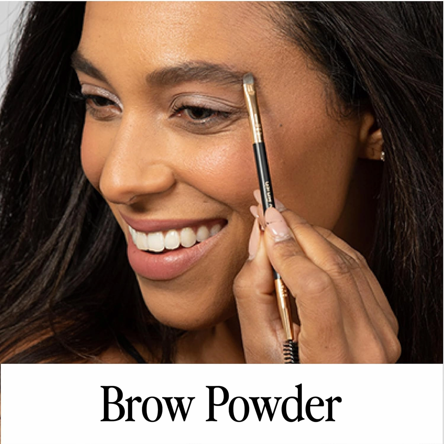 Billion Dollar Brows Eyebrow Powder – Lightweight & Cruelty-Free for Full, Natural Finish, Buildable Coverage, Velvet-Smooth Formula (Pack of 2), Raven