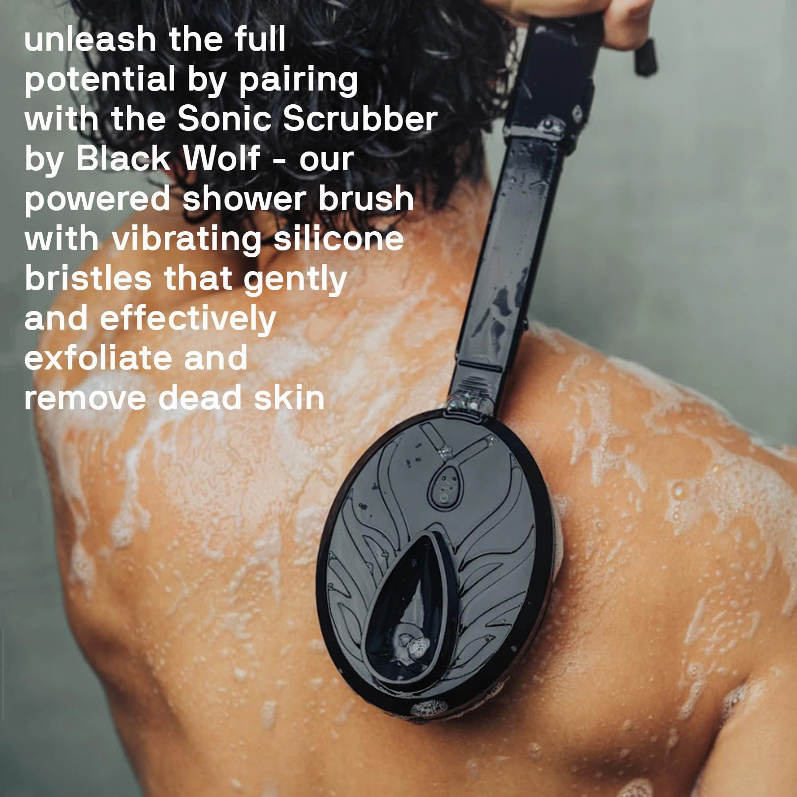 Black Wolf 2-Pack Hydrating Body Wash Bundle - Mens Moisturizing Bodywash for Dry, Dehydrated, & Sensitive Skin - Hyaluronic Acid, Aloe Vera, & Jojoba Oil Body Cleanser Help Remove Oil & Dirt