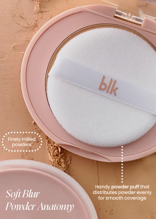 blk cosmetics daydream soft blur powder foundation