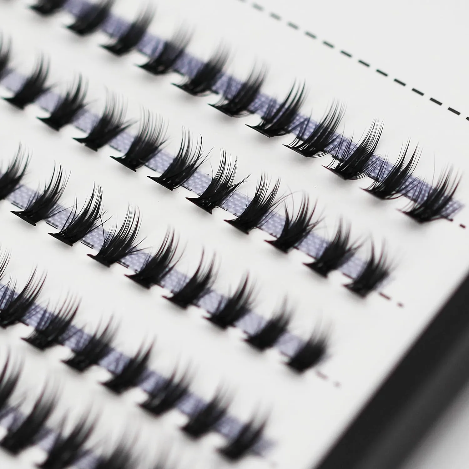 Bodermincer 10D 20D 240pcs Cluster Eyelash Extensions 8-9-10-11-12mm Mixed/ 10-11-12-13-14mm Mixed/12-13-14-15-16mm Mixed Eyelash Clusters Lash Extension Individual Lashes for Self Application