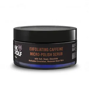 Body Scrub | Exfoliating Caffeine Micro Polish Chocolate Scrub | Activates Circulation, Removes Dead Skin & Moisturizes Your Skin | 50g (Pack Of 1)