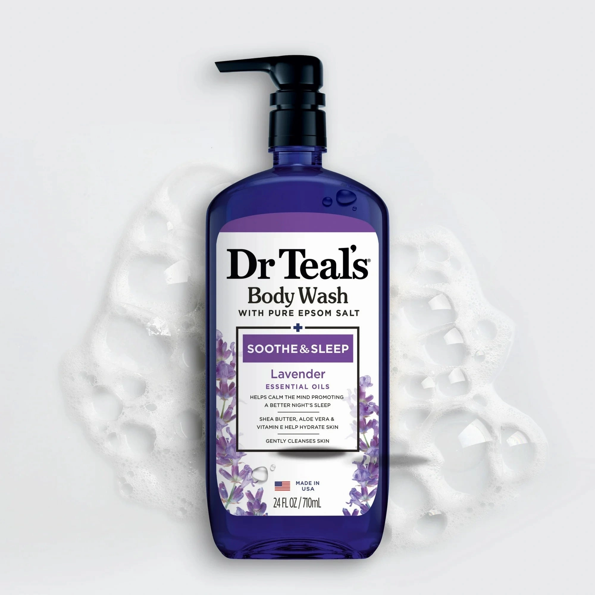 Body Wash Lavender with Essential Oils