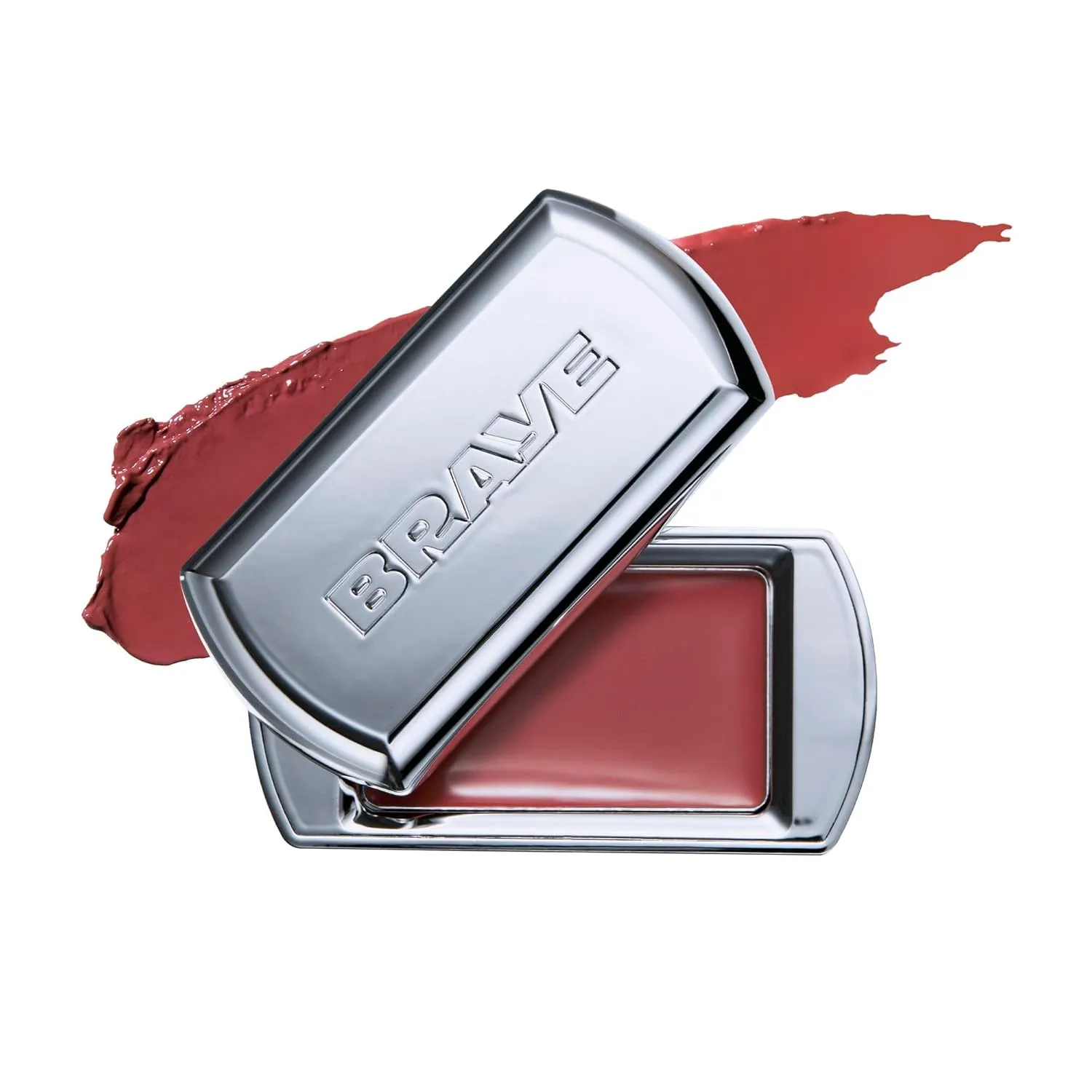 BRAYE LIPSLEEK | Blush for Cheeks & Lips, Korean Makeup Blush, Cool Lip and Cheek Balm, Vegan Cream, Lightweight w/Blendable & Buildable Makeup, Natural Look 03 POSH 0.08oz