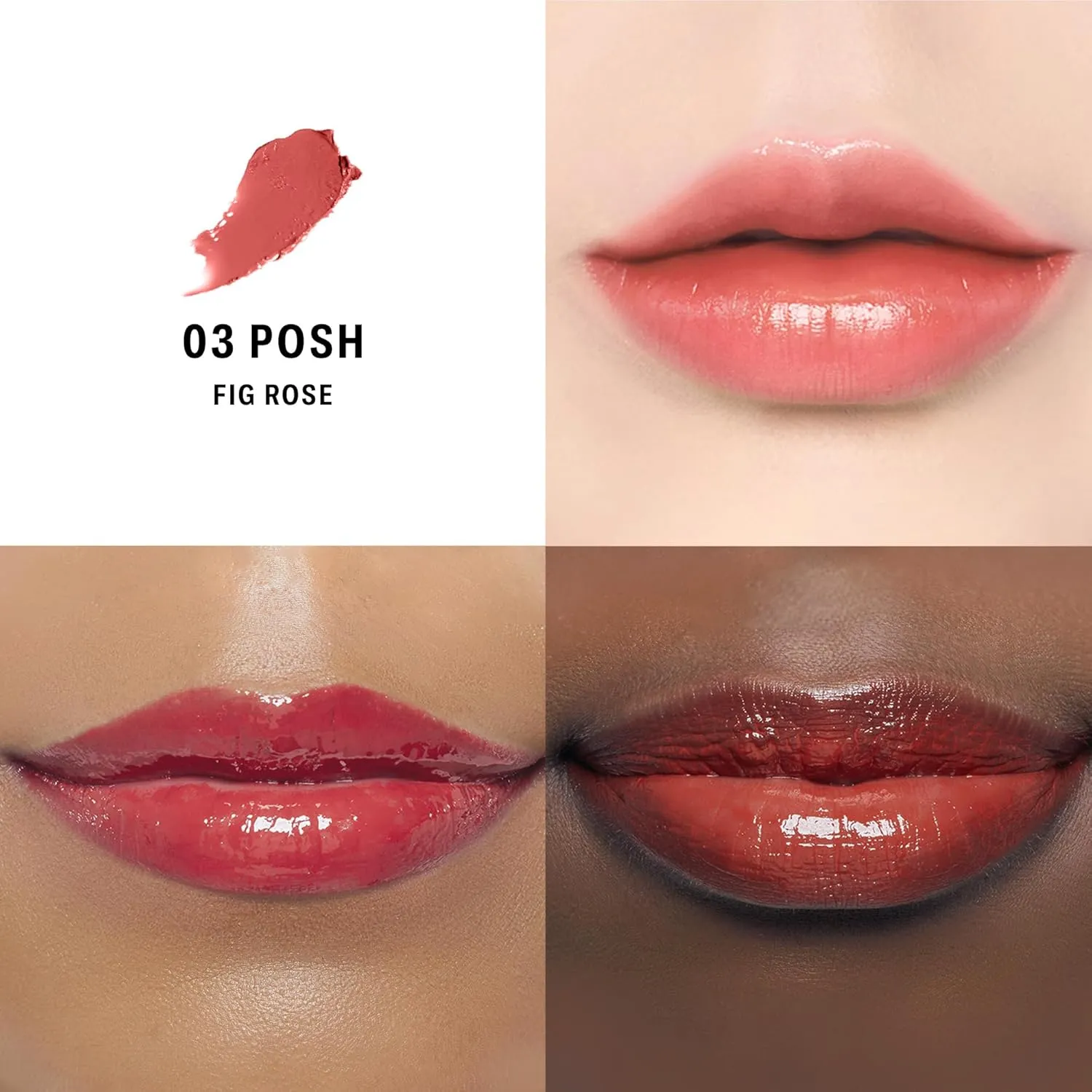 BRAYE LIPSLEEK | Blush for Cheeks & Lips, Korean Makeup Blush, Cool Lip and Cheek Balm, Vegan Cream, Lightweight w/Blendable & Buildable Makeup, Natural Look 03 POSH 0.08oz