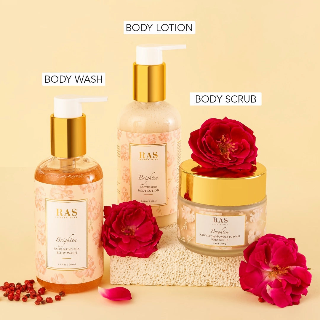 Brighten AHA Botanical Body Wash – Himalayan Rose & Pink Pepper