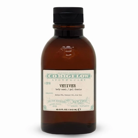 C.O. Bigelow Iconic Collection Vetiver Body Wash, Scented Shower Gel with Coconut Oil and Aloe Vera, 10.5 fl oz