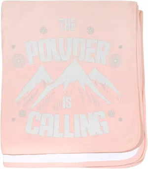CafePress Ice Climber Rock Climbing Snow Powder Baby Blanket, Super Soft Newborn Swaddle