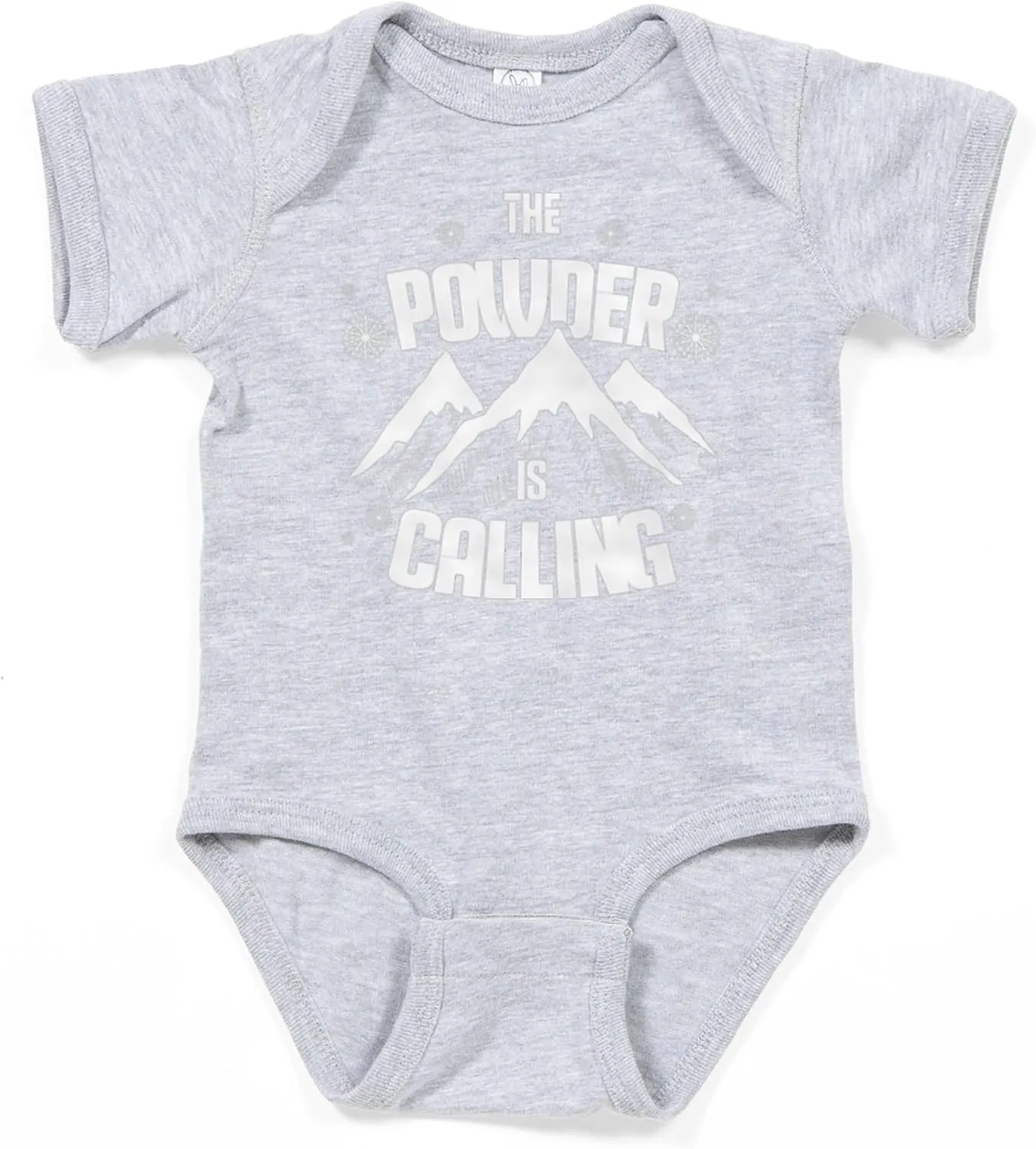 CafePress Ice Climber Rock Climbing Snow Powder is Body Suit Cute Infant Bodysuit Baby Romper Dark